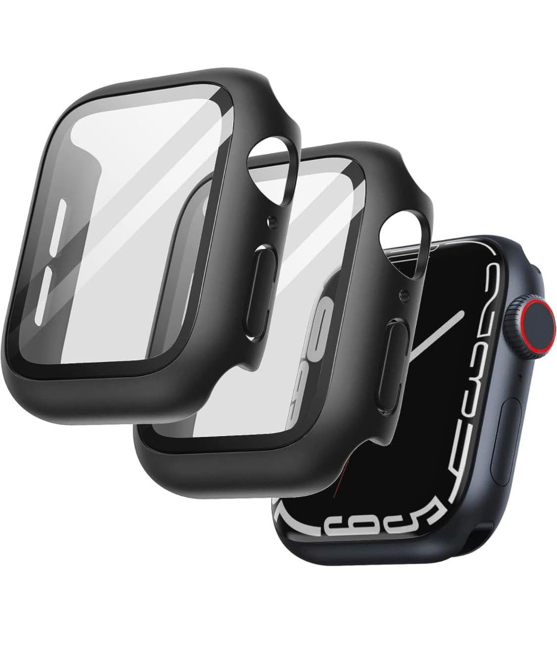 Pbuddy iwatch case Full Cover Screen Protector Smart Watch (2 pack Smart Watch Protector) Pbuddy iwatch case Full Cover Screen Protector Smart Watch (2 pack Smart Watch Protector)